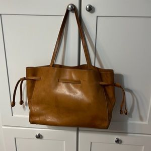 J.McLaughlin Dahna leather tote bag retailed for $348